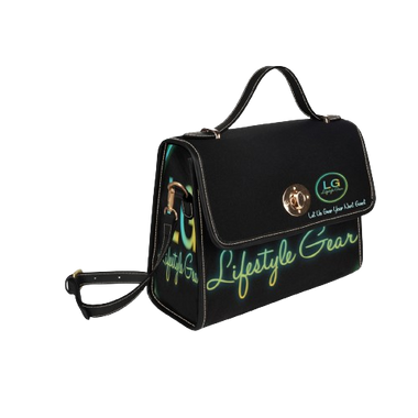 Lifestyle Gear, LLC's Waterproof Canvas Bag in Brown - Stay organized in style with our customizable and waterproof bag. Upload your design for a personalized touch. Quality fashion from Lifestyle Gear, LLC.