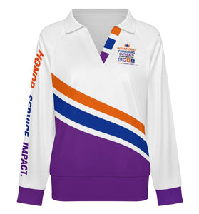 Women's Long Sleeve V-Neck Sweatshirt