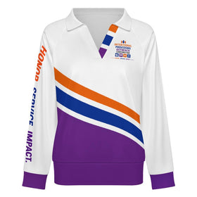 Women's Long Sleeve V-Neck Sweatshirt
