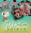 Custom 3D Shirt - Personalized Attire for Promotion and Individual Style