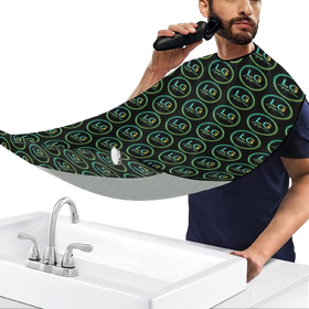 Customizable Beard Bib Apron - Keep Your Shaving Area Clean in Style by Lifestyle Gear, LLC