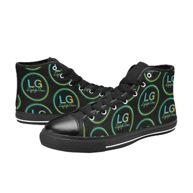 Custom Classic High Top Canvas Shoes - Step into Style with Lifestyle Gear, LLC's Personalized Footwear