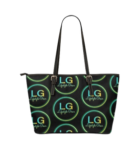 Lifestyle Gear, LLC's Leather Tote Bag - Elevate your style with our customizable leather tote. Add your unique design and text. Experience the perfect blend of fashion and personalization.