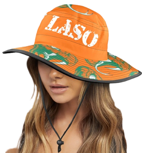 Lifestyle Gear, LLC's Wide Brim Bucket Hat - A stylish and functional accessory for outdoor activities and streetwear. Personalize it with your unique design using the Artsadd tool. Available in sizes S, M, L, XL.