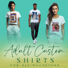 Customized T-Shirt - Personalize Your Style with Centered Design by Lifestyle Gear, LLC