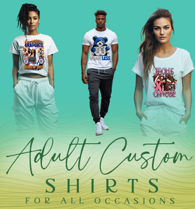 Adult Centered Customized T-Shirts