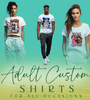 Customized T-Shirt - Personalize Your Style with Centered Design by Lifestyle Gear, LLC