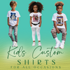 Lifestyle Gear, LLC's Kids Centered Customized Shirts - Elevate your child's style with our personalized apparel for birthdays and special events. High-quality, unique designs for your little ones.