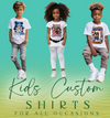 Lifestyle Gear, LLC's Kids Centered Customized Shirts - Elevate your child's style with our personalized apparel for birthdays and special events. High-quality, unique designs for your little ones.