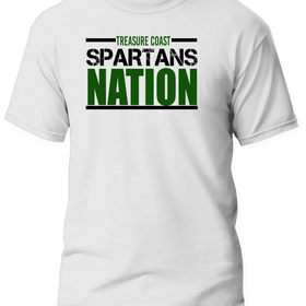 Treasure Coast Spartans Nation T-shirt