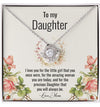 Lifestyle Gear, LLC's Love Knot Necklace - A symbol of love for daughters. Crafted with premium CZ crystals and available in 14k white gold or 18k yellow gold over stainless steel. Adjustable chain length from 18" to 22