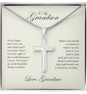 Lifestyle Gear, LLC's Stainless Steel Cross Necklace - Artisan-crafted with exquisite detail. Perfect for all ages, with an adjustable snake chain and lobster clasp. Faith jewelry for everyday wear or special occasions.