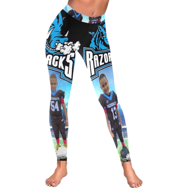 Lifestyle Gear, LLC's Customizable Yoga Pants – Design your own for ultimate comfort and style. Mock-up approval included. Personalized yoga apparel crafted just for you.